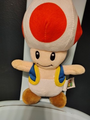 Nintendo Super Mario Toad Plush Doll Stuffed Toy, 2016, Model 21325