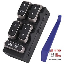 Lincoln Power Master Window Switch - Front, Left, Driver, Side