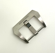 Panerai 22mm Brushed Stainless Steel Tang Buckle Clasp PAV00627 Authentic OEM