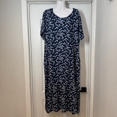 NWT National House Patio Dress M Blue Floral 100% Cotton Lounge Muumuu Kaftan | eBay NWT National House Patio Dress M Blue Floral 100% Cotton Lounge Muumuu Kaftan | eBay