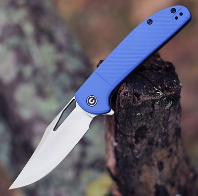 CIVIVI ORTIS FLIPPER KNIFE BLUE FRN HANDLE 9Cr18MoV STAINLESS STEEL C2013A