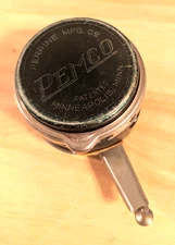 perrine mfg co.pemco fly fishing reel/green/vintage