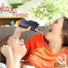 Portable Bass Boost Headphone Amp 3.5mm For 16-150 Ohm HiFi Audio
