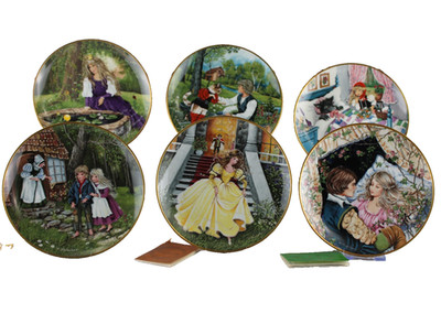 Vintage Kaiser W. Germany Gerda Neubacher Fairy Tale Porcelain Collector Plates