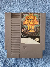 Double Dragon III The Sacred Stones NES Nintendo Game + Dust Sleeve (Tested)