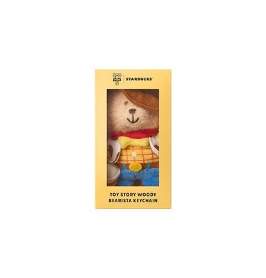 Starbucks Korea 2026 Toy Story 5 Bearista Keychain Alien Woody