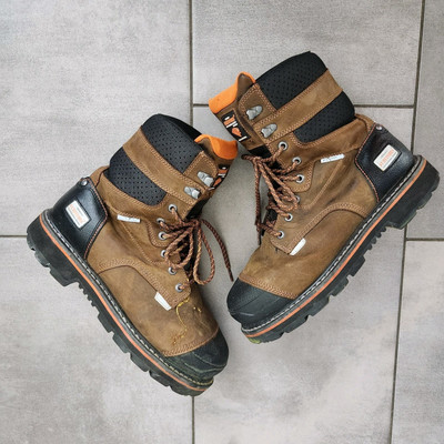 Herman Survivors Pro Series Waterproof Steel Toe Slip Resistant Boots ASTM  Rated