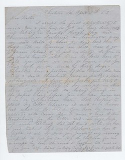 Confederate Civil War Letter 10th Georgia Cavalry Gunboat Fight Ft Sumter !