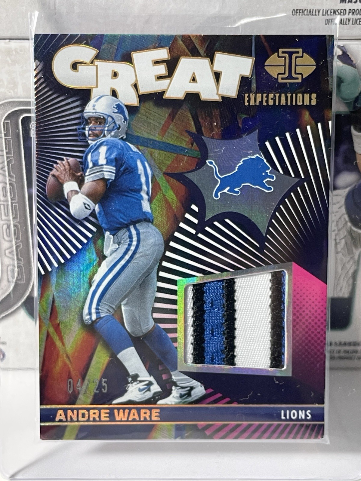 2024 Panini Illusions - Great Expectations Andre Ware #GE-AWE (MEM) /25