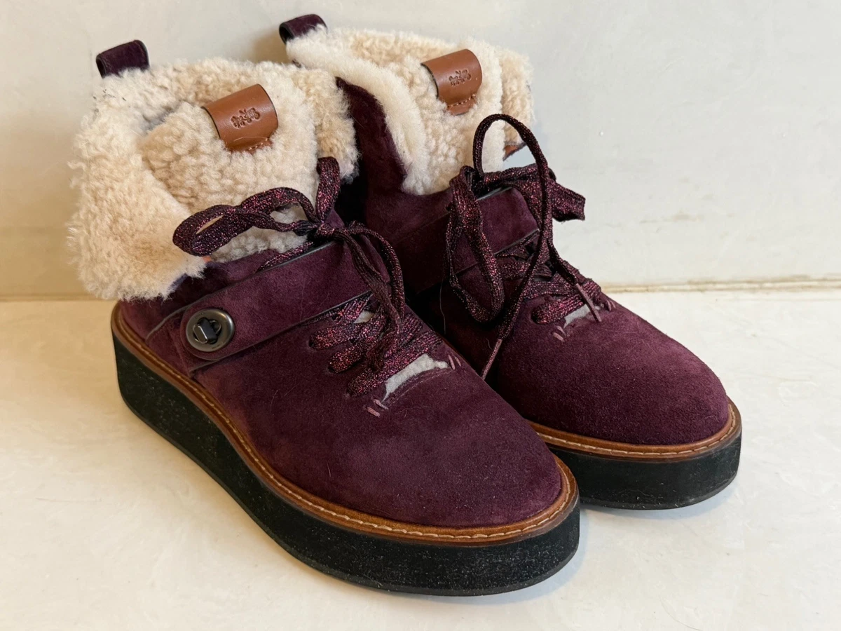 Coach Wedge Ankle Boots for Women for sale | eBay