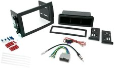 Double DIN Radio Dash Kit and Harness for 2004-08 Chrysler Dodge Jeep