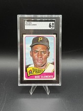 1965 Topps Roberto “Bob”  Clemente #160 SGC 6! SUPER CLEAN & Centered! Pirates 