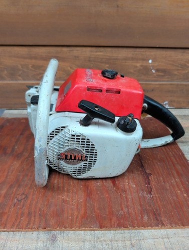 Stihl 041 Chainsaw - Vintage West German..For PARTS GOOD COMPRESSION -COMPLETE