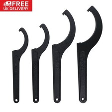 4x Heavy Duty Metal Motorcycle Shock Absorber C Spanner Wrench Bike Repair Tool