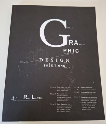 Graphic Design Solutions by Robin Landa (4th Edition)  Large Paperback - Free  