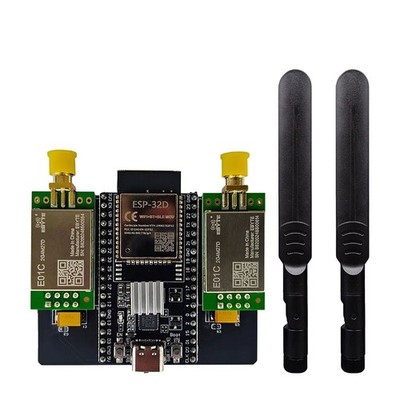 ESP32 DevKitC NRF24L01+PA+LNA 2.4GHz Wireless Module WiFi BLE Board+8dBi Antenna