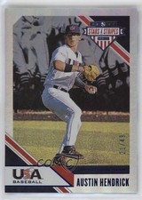 2020 USA Baseball Stars & Stripes Longevity Sapphire 21/49 Austin Hendrick 4z8