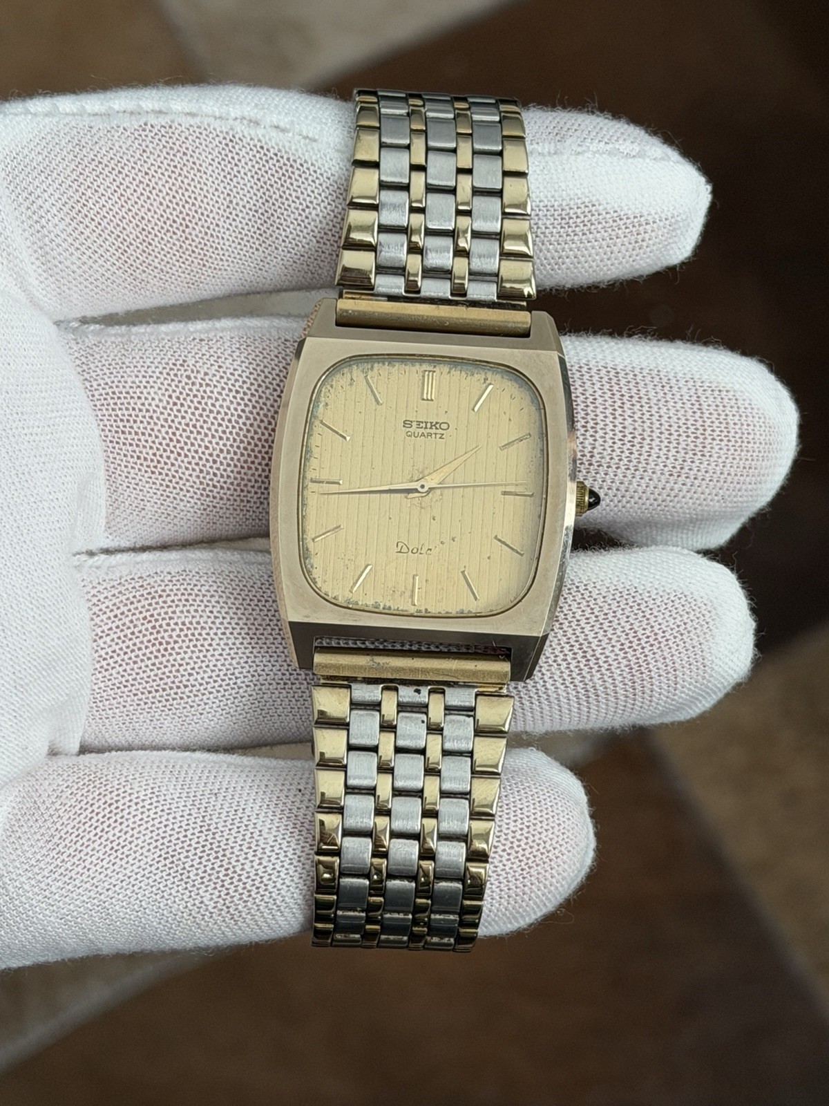 Rare Vintage Seiko Dolce 5931-5341 Men’s Classic Quartz Dress Watch JDM 1970s