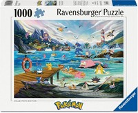 Ravensburger 02035 Puzzle 1000 Teile Pokemon Breakout Vaporeon Und Das Meer