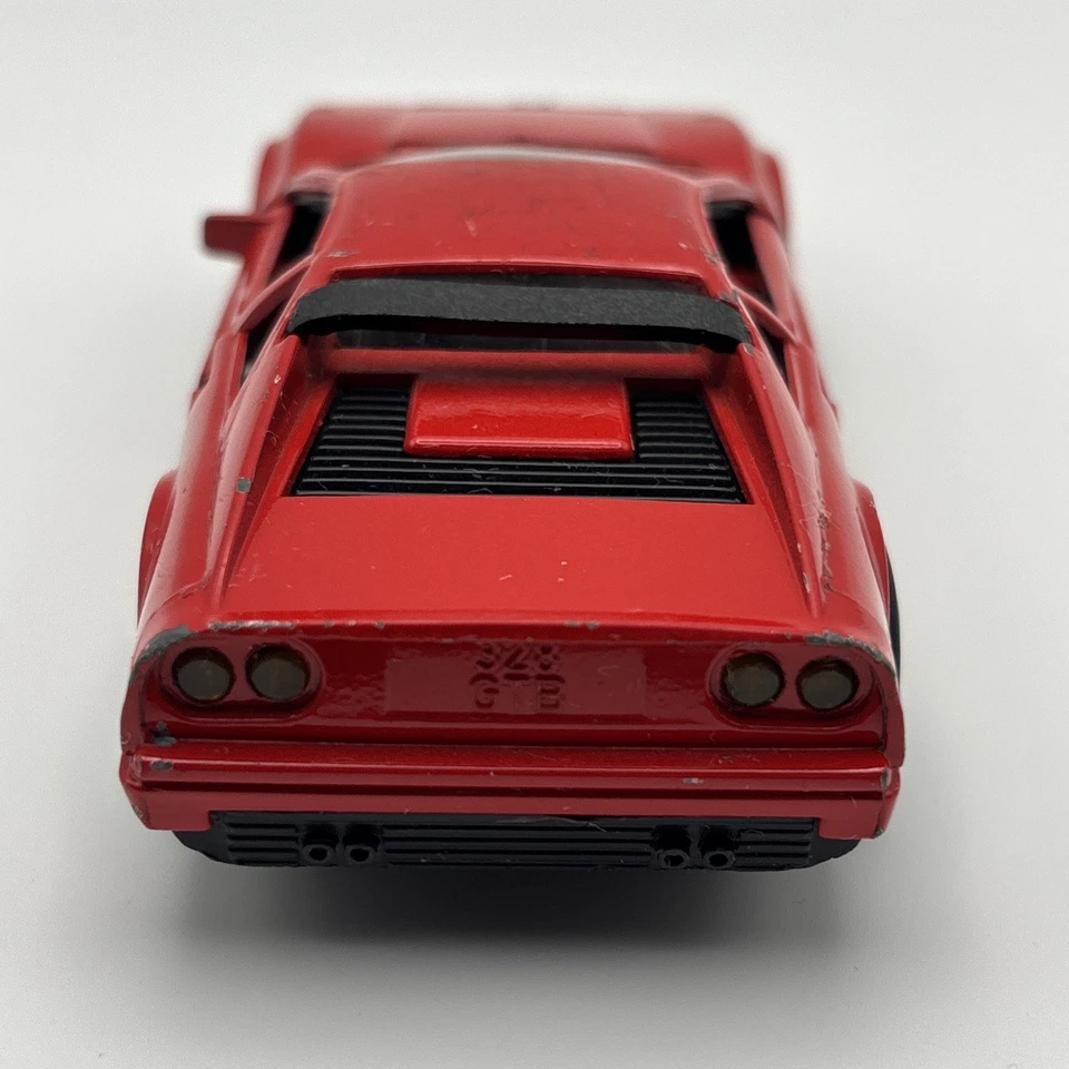 VTG ✅ Majorette Ferrari 328 GTB Die Cast Car Red 1:36 Scale ✅ 2500 Series - 2502 - Image 4 of 4