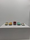 MATCHBOX LESNEY LOT OF 5 VINTAGE CARS - FORD GT - FOAMITE - CONTINENTAL A-27
