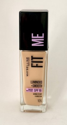 Maybelline Fit Me Luminous + Smooth Foundation, 30ml - 105 Natural Ivory