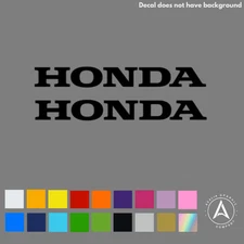 For 2x Honda Logo Vinyl Decal Sticker Car Truck Window Racing Motorcycle bumper