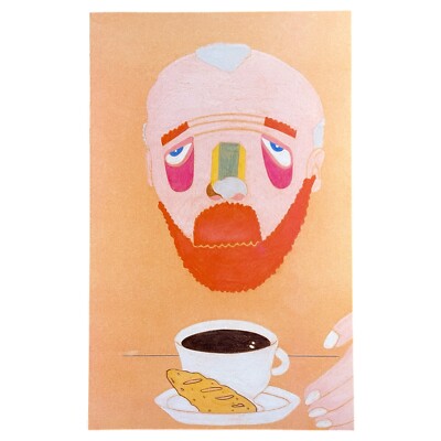 Eduardo Arroyo Ulysses Illustrated Bookplate Art Print 7.75 x 12.5  James Joyce