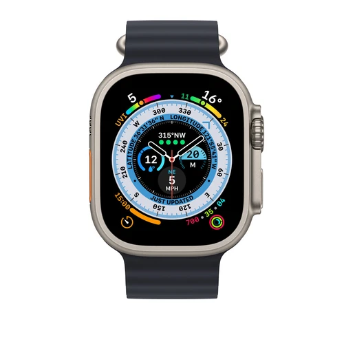 Offizielles authentisches Apple Watch Ultra Ocean Armband 49 mm/45 mm/44 mm offene Box - Bild 17 von 28