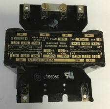 SQUARE D 9070 EO-1 CONTROL TRANSFORMER 50/60HZ SER.B 0.035-0.50KVA