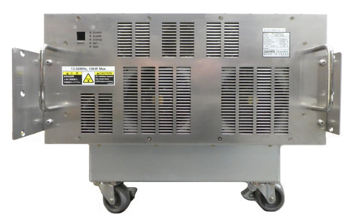 Daihen RGA-100B RF Power Generator 10kV TEL 2L39-000145-12