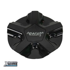 American Racing Ar921 Wheel Centercap Snap In Gloss Black Ar921capb-gb