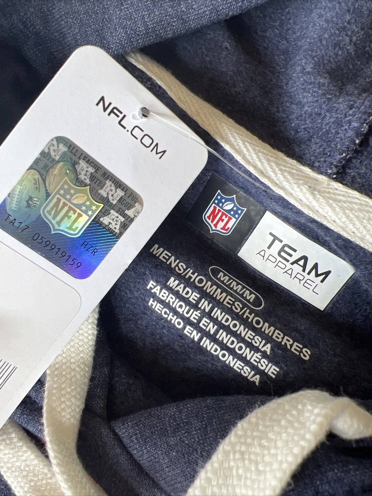 VETEMENTS Felpa con cappuccio Chicago Bears abbigliamento NFL