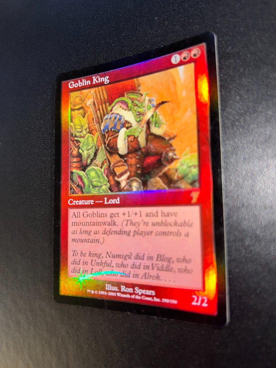 FOIL Goblin King | MtG Magic 7th Edition | English | Near FOIL Goblin King | MtG Magic 7th Edition | English | Near
