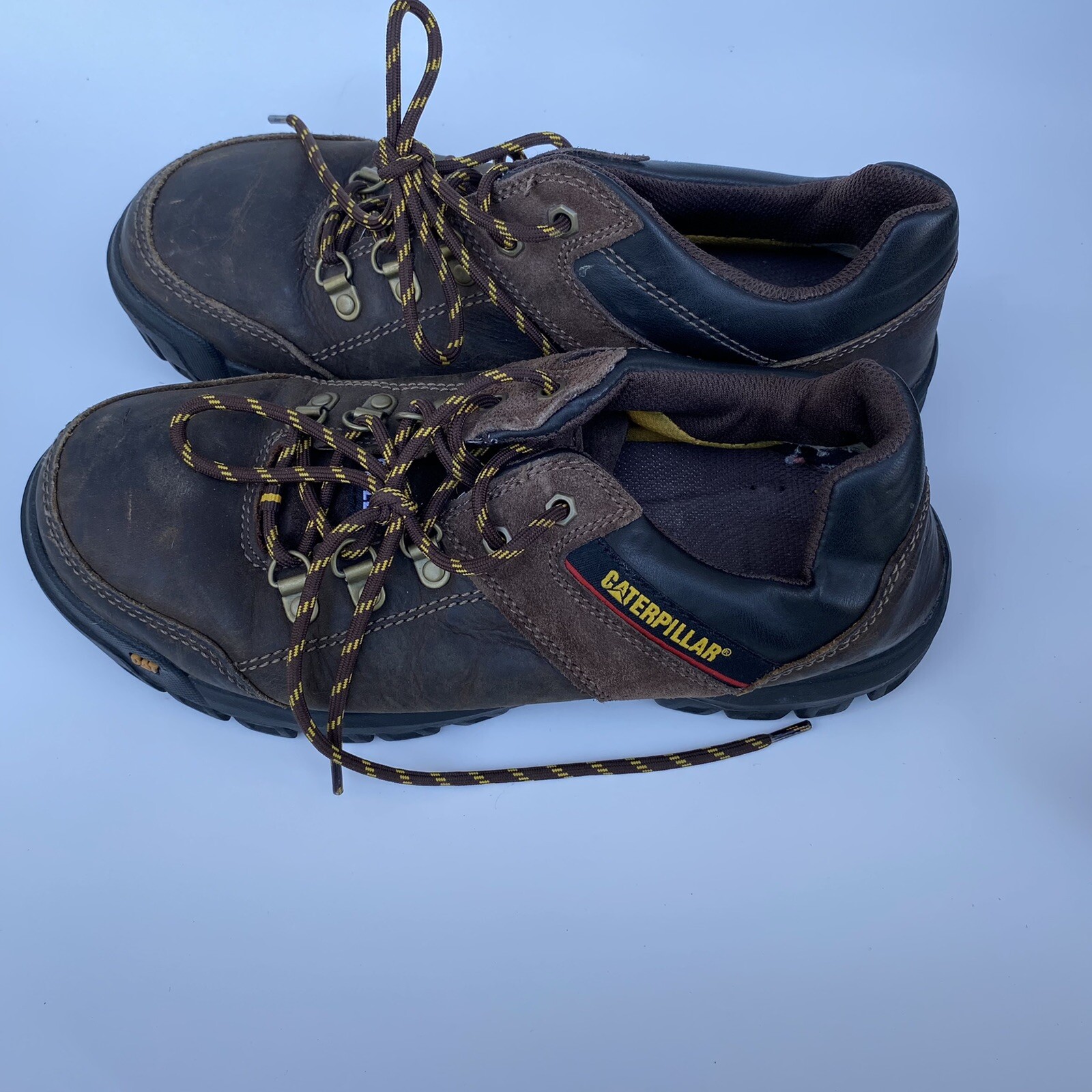 Caterpillar Men's Extension Steel Toe Industrial Shoe, Brown P90930