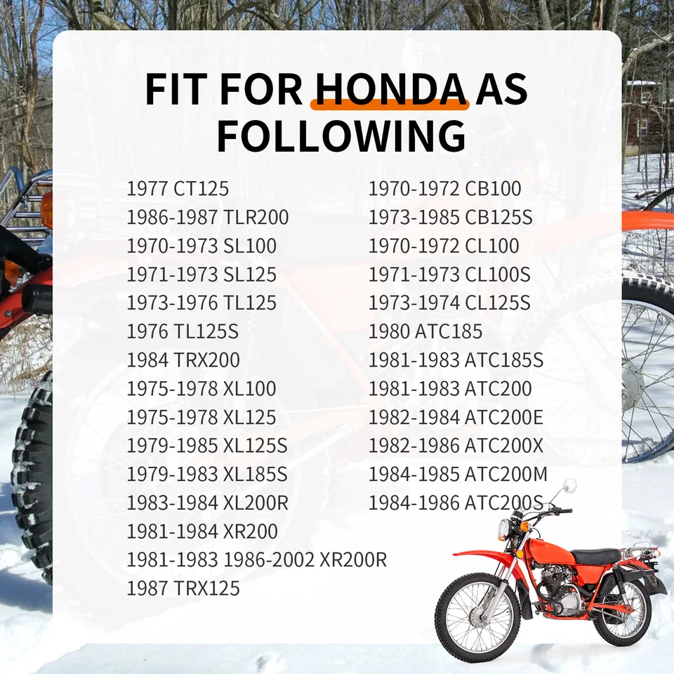 Conjunto de rodas dentadas de corrente de came 14321-440-000 32T para Honda XL200R CB125S XL125S XL185S - Imagem 4 de 4