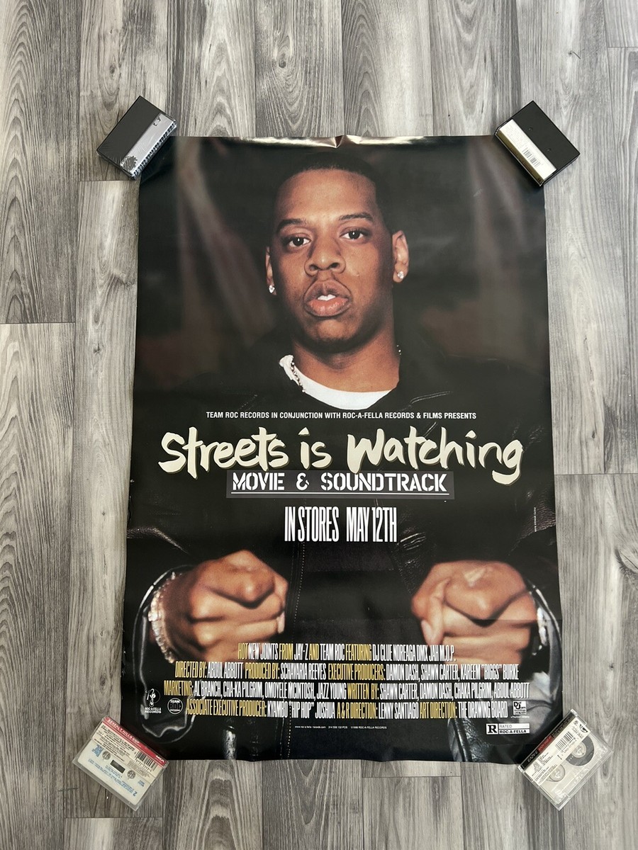 Jay-Z “Streets Is Watching” 24x36 Promo Poster | eBay