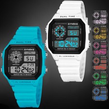 Men Waterproof Digital Sports Watch Military Tactical LED Backlight Wristwatch