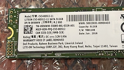 LITEON CV3-8D512-11 M.2 2280 SATA 512GB Solid State Drive | eBay