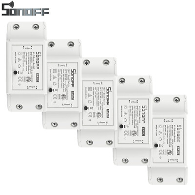 5x SONOFF BasicR2 Wifi Smart Schalter WLAN Switch für Alexa APP-Steuerung 2200W