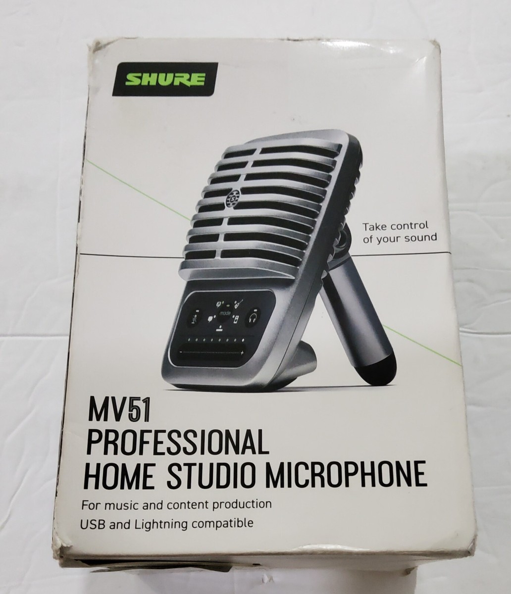 【SALE‼️】SHURE MV51 Shure MV51-DIG Digital Large-Diaphragm Condenser Microphone
