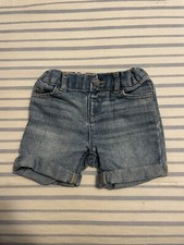 The Childrens Place Girls Midi Jean Shorts Size 2t
