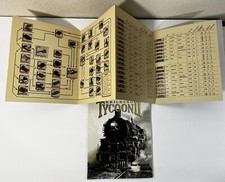 Railroad Tycoon II User Manual Foldout