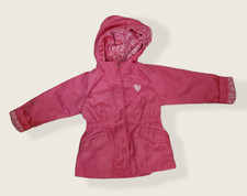 Osh Kosh B  Gosh Fleece Lined Jacket Pink/Hearts Baby Toddler Girls 18 months