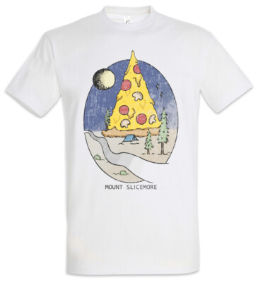 Mount Slicemore T-Shirt Pizzeria Pizza Maker Addicted Addiction Love Geek Nerd