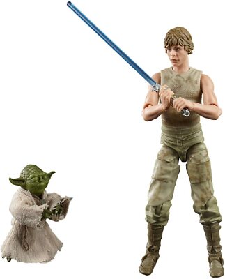 SF・ファンタジー・ホラー New Star Wars 1/6 Luke Skywalker & Yoda STAR WARS THE BLACK SERIES LUKE SKYWALKER & YODA (JEDI TRAINING) 6