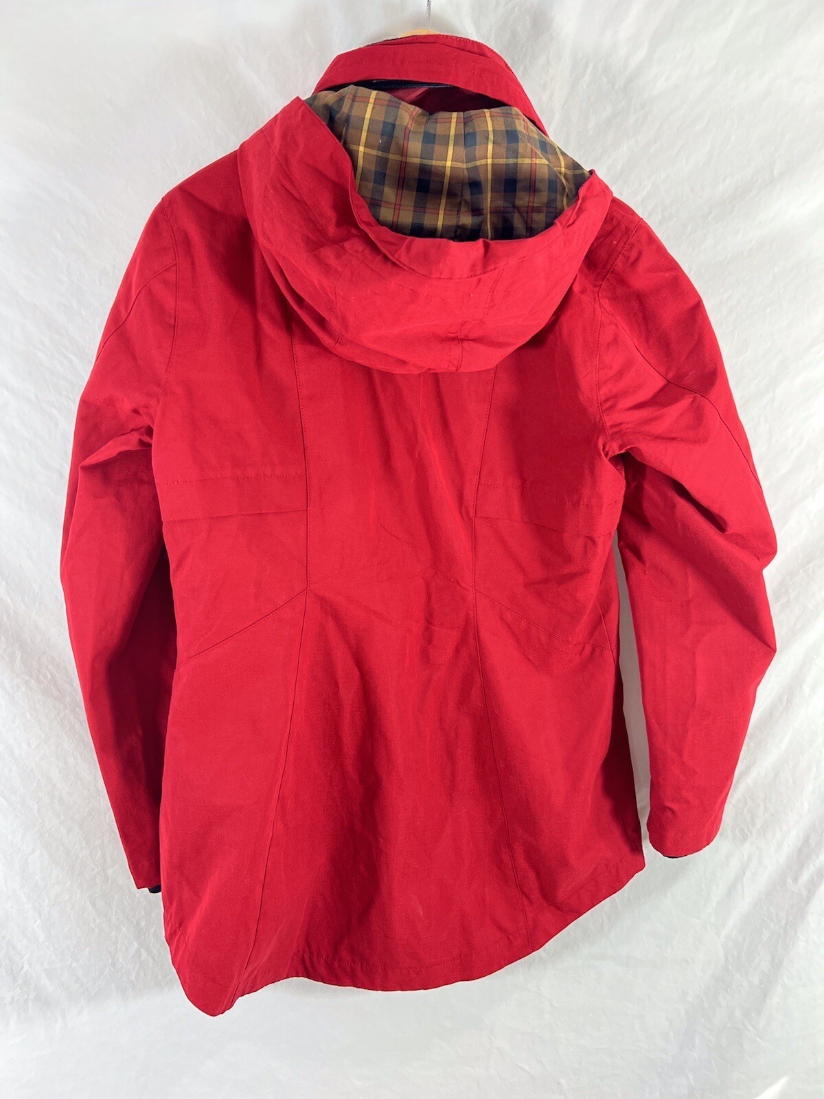 PENDLETON Red Softshell Women Rain Jacket with Ho… - image 7