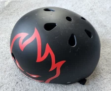 Pro-Tec Classic Skateboard Helmet Spitfire With Street Wrist Guards [Size 53-54]