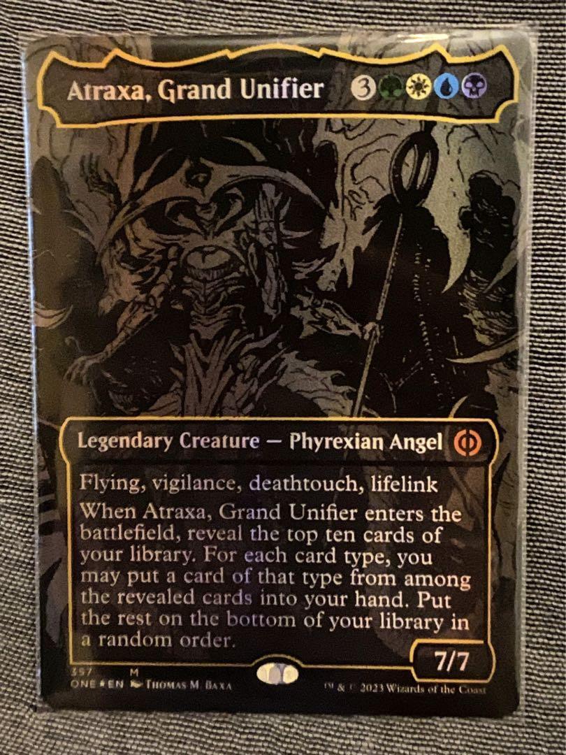 MTG Atraxa the Great Unifier Atraxa Oil Slick FOIL | eBay MTG Atraxa the Great Unifier Atraxa Oil Slick FOIL | eBay