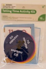 Felt Telling Time Activity Kit 16 Pieces